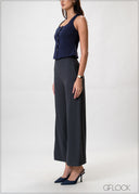 High Waist Straight Leg Pant - 230926W