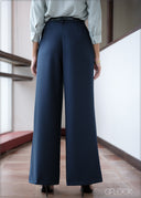 High Waist Flare Leg Pant - 070826