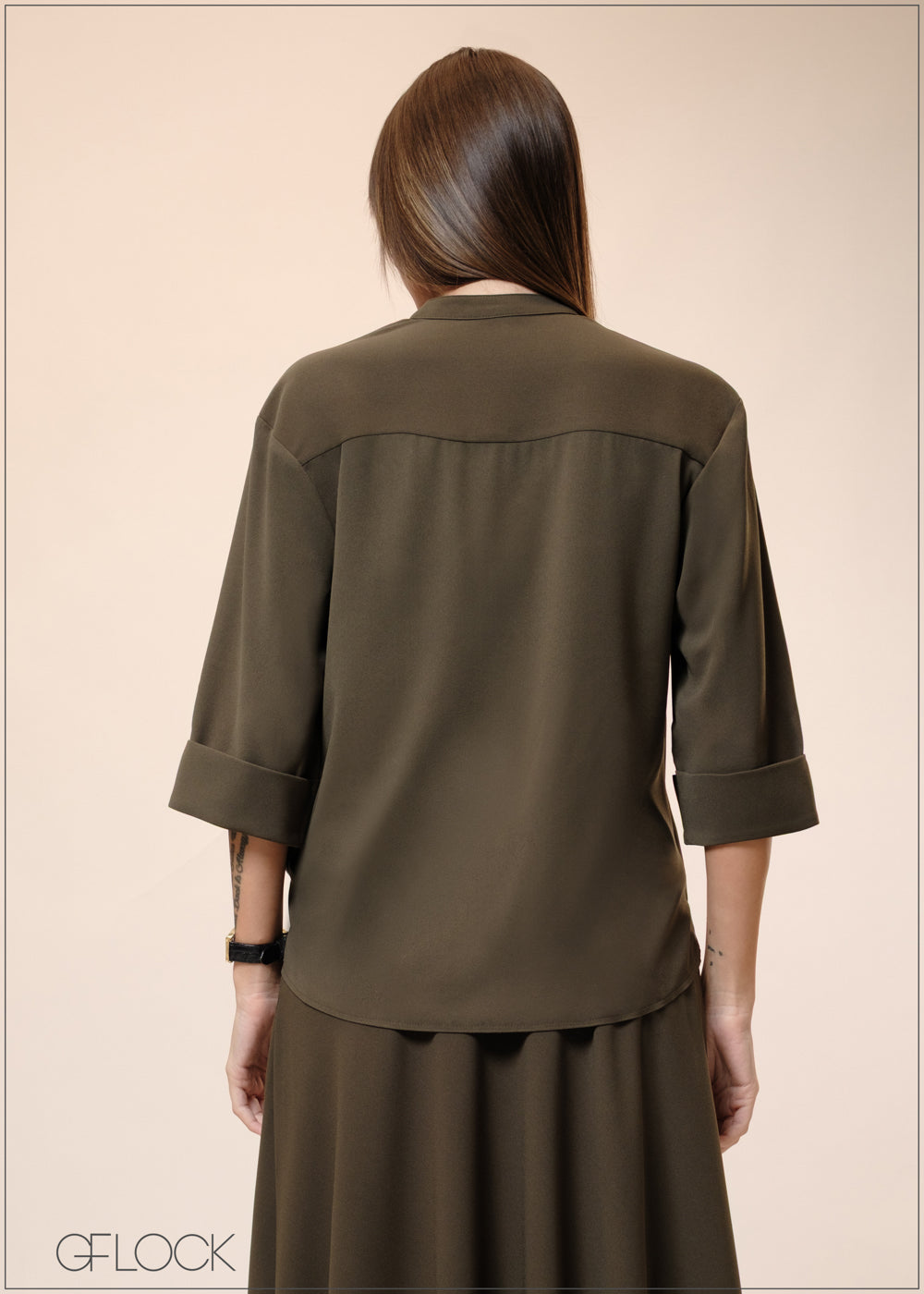 Chinese Collar Top - 241025