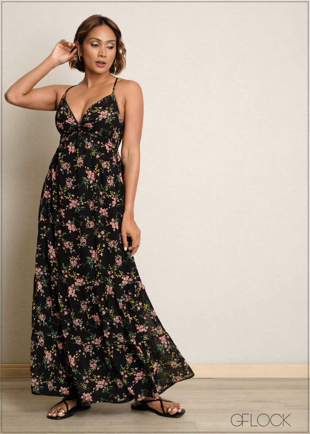 Twisted Maxi Dress - 090525