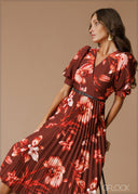 Tiered Midi Shirt Dress - 140826