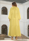 Raglan Sleeved Tiered Maxi Dress - 210723