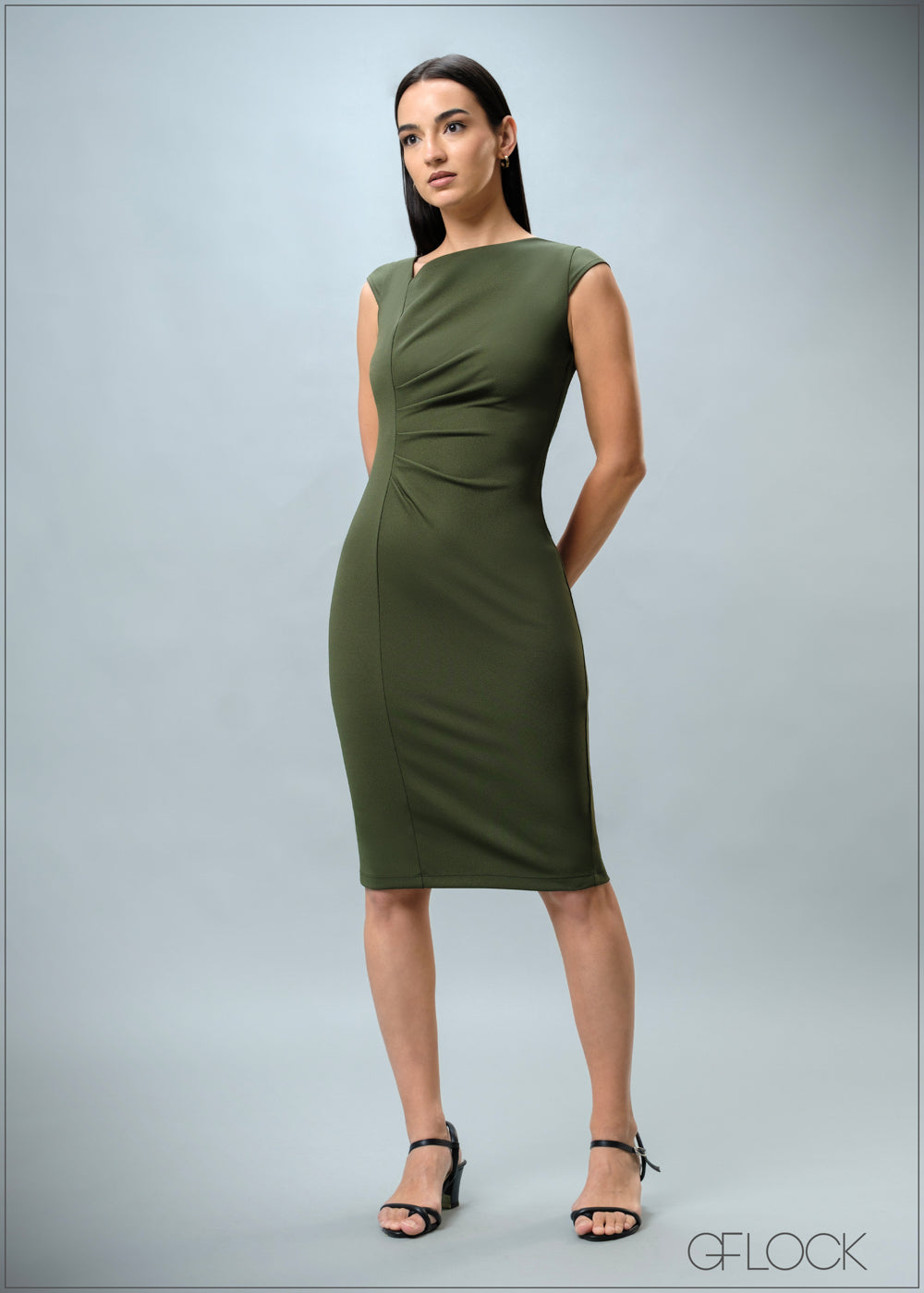 Pencil Midi Dress - 010825