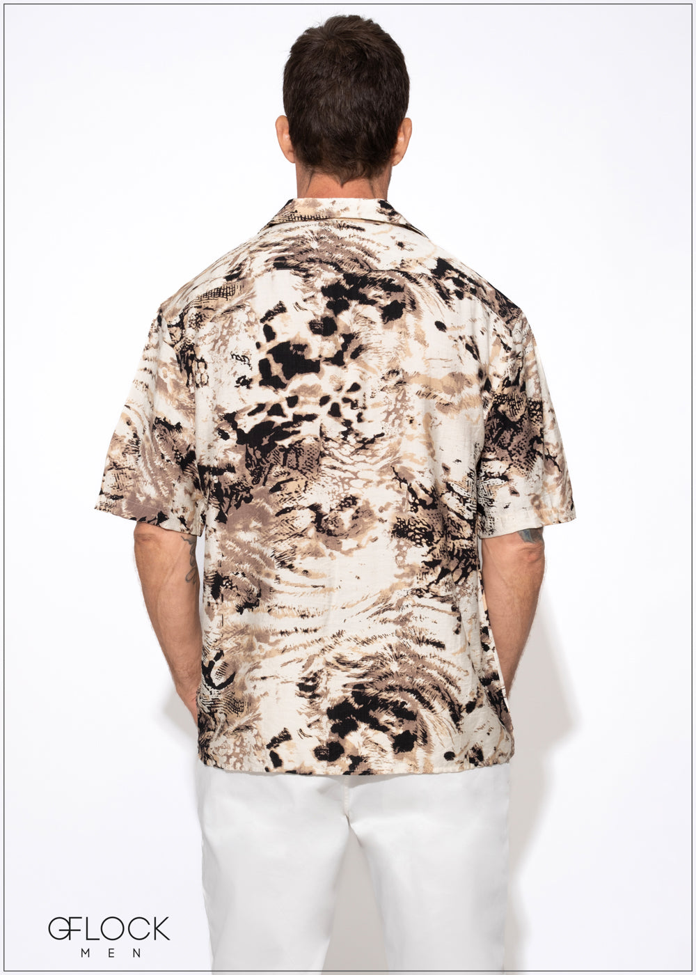 Oversize Revere Collar Shirt - 181025