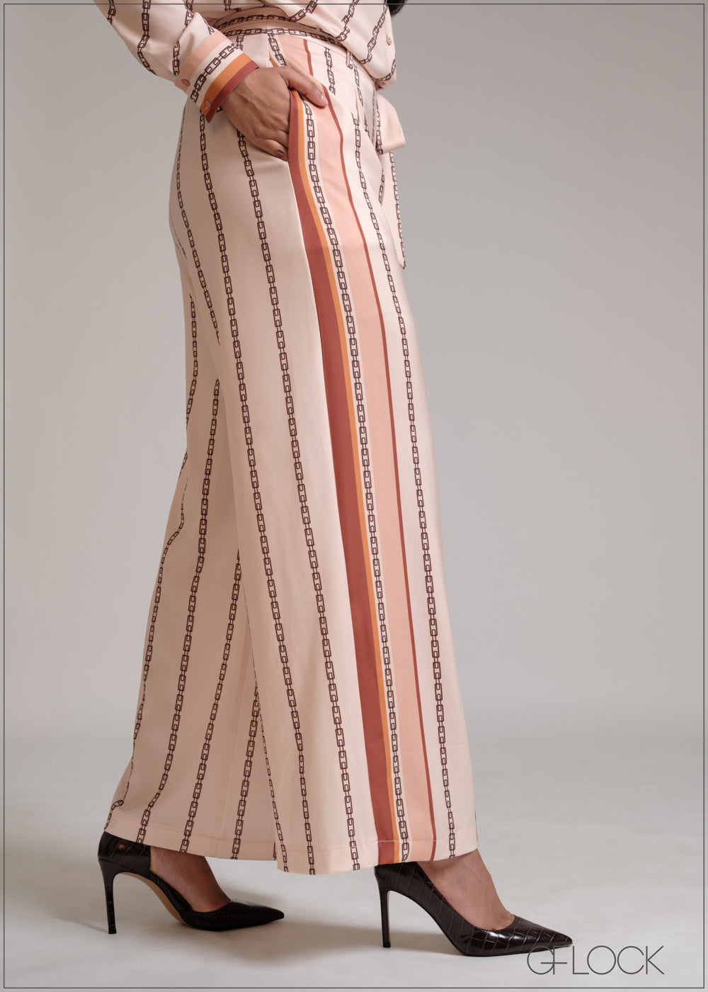 Printed Long Sleeve Shirt - 311025