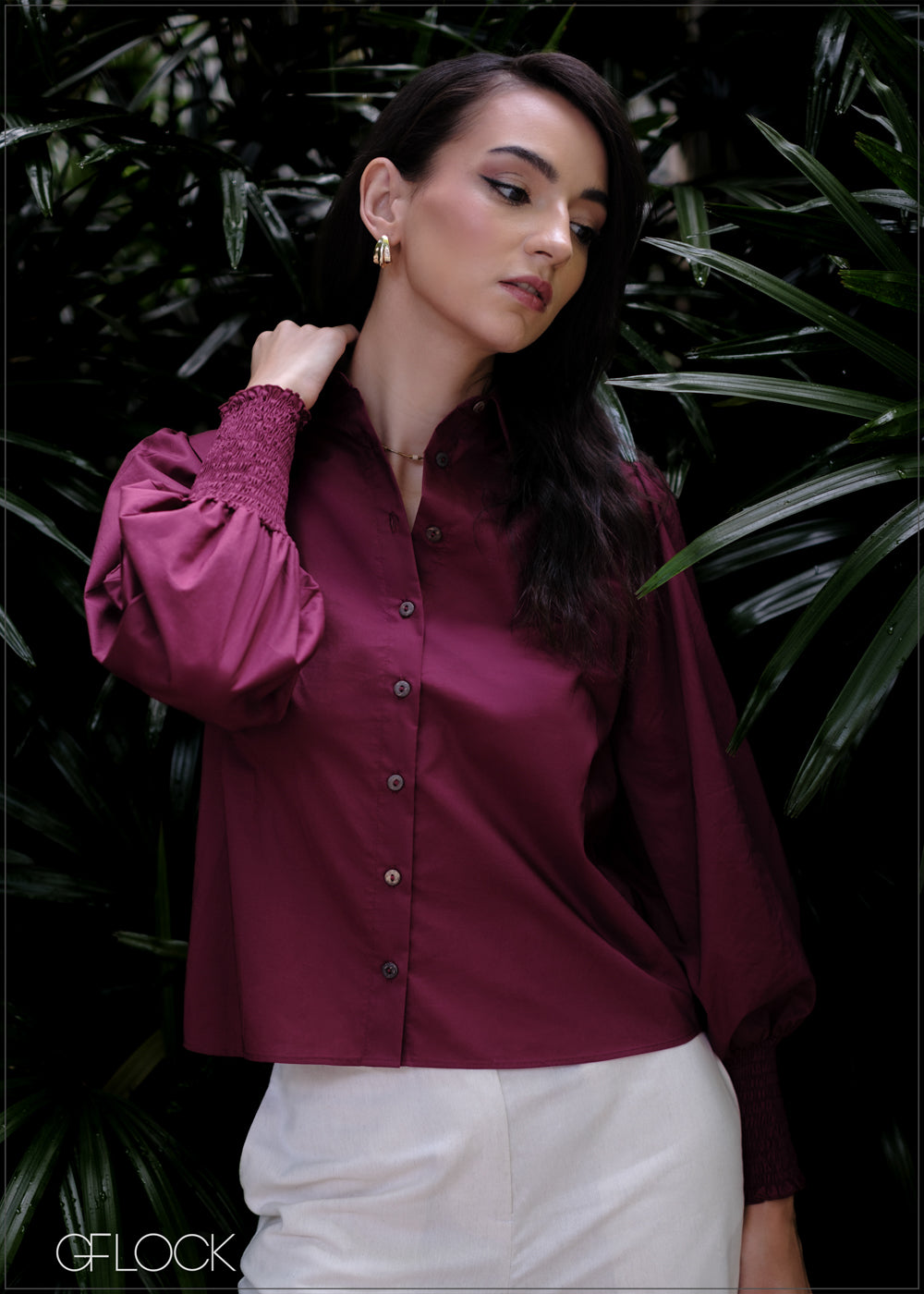 Smocked Detailed Top - 280325