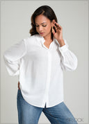 Long Sleeve Collared Shirt - 100425I