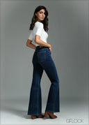 Mid Wash Bootcut Jean - Long Length - 250726