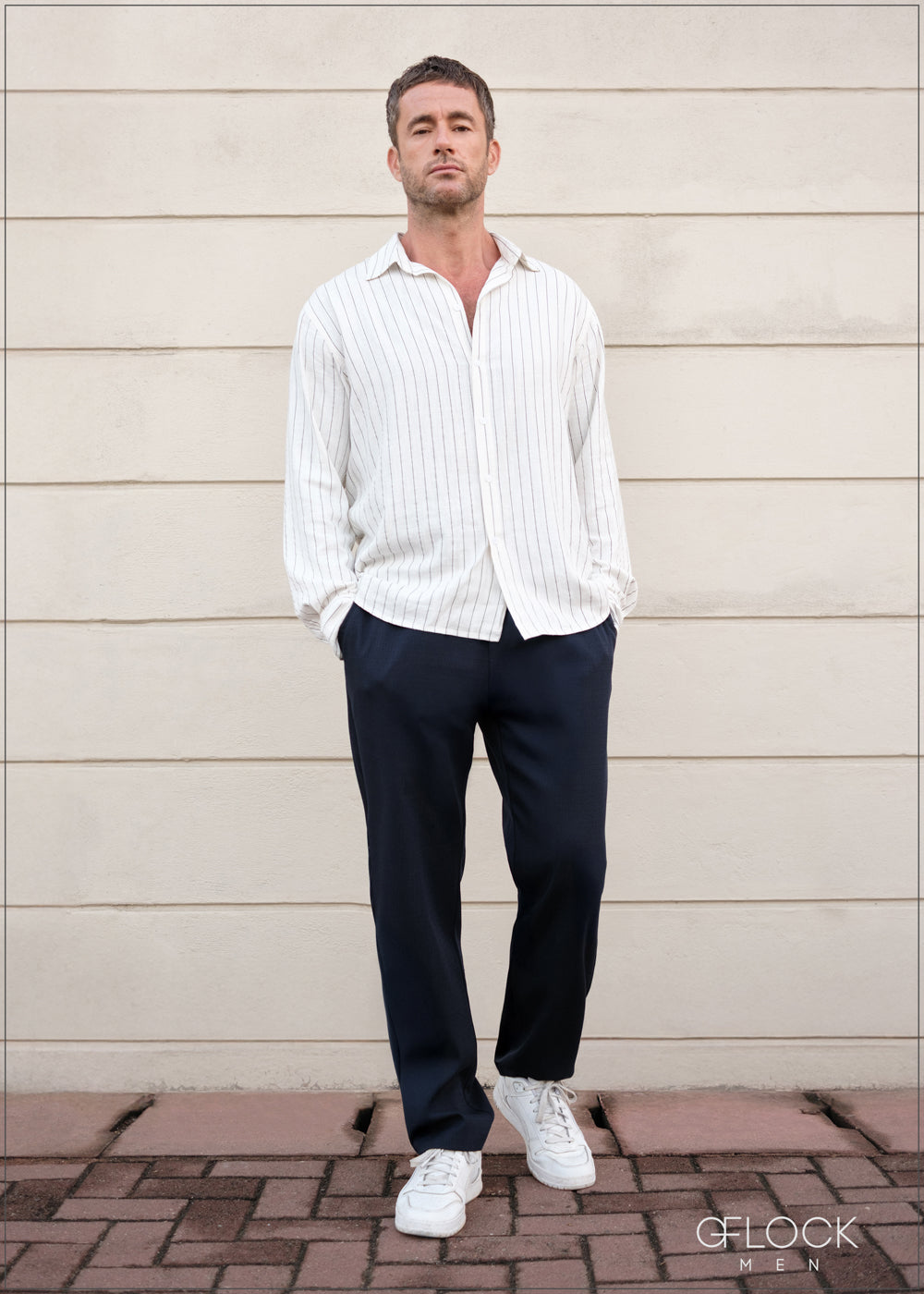 Textured Comfort Trousers - 220325