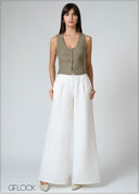 Deep Neck Waistcoat - 080626
