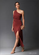 One Shoulder Maxi Dress - 020525