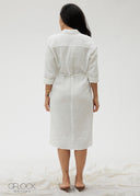 Rainline Linen Shirt Dress - 171026