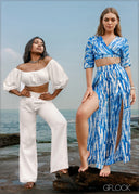 Front Slit Detail Pant - 180324