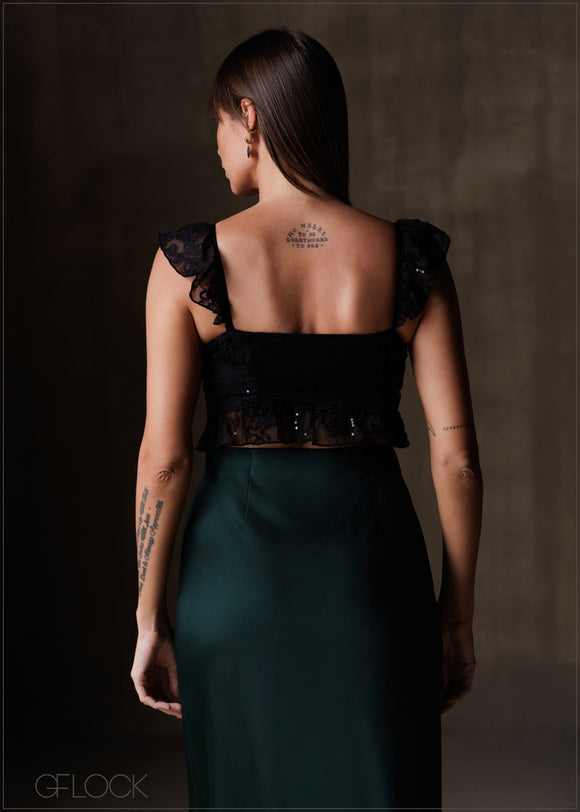 Bustier Detailed Corset Top - 191225