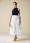 High Neck Sleeveless Top - 250725