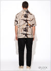 Oversize Revere Collar Shirt - 181025