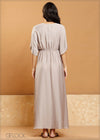 Wrapped Maxi Dress - 070325