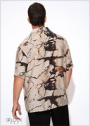 Oversize Revere Collar Shirt - 181025