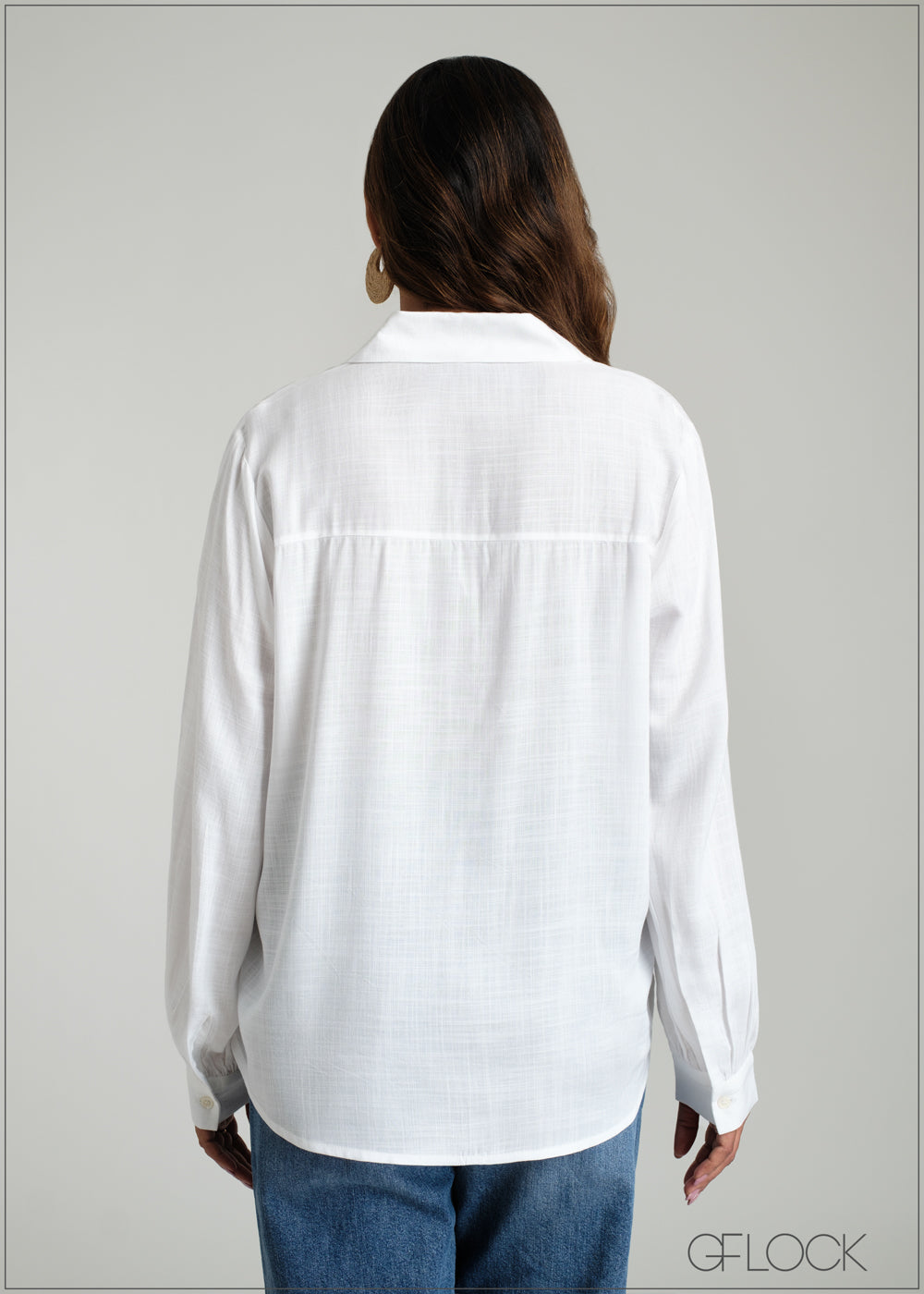 Long Sleeve Collared Shirt - 100425I