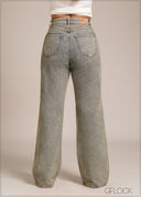 Wide Leg Jean - Long Length - 241225D