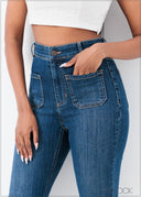 Front Pocket Detail Jean - 250625