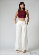 Crop Rib Top - 0108