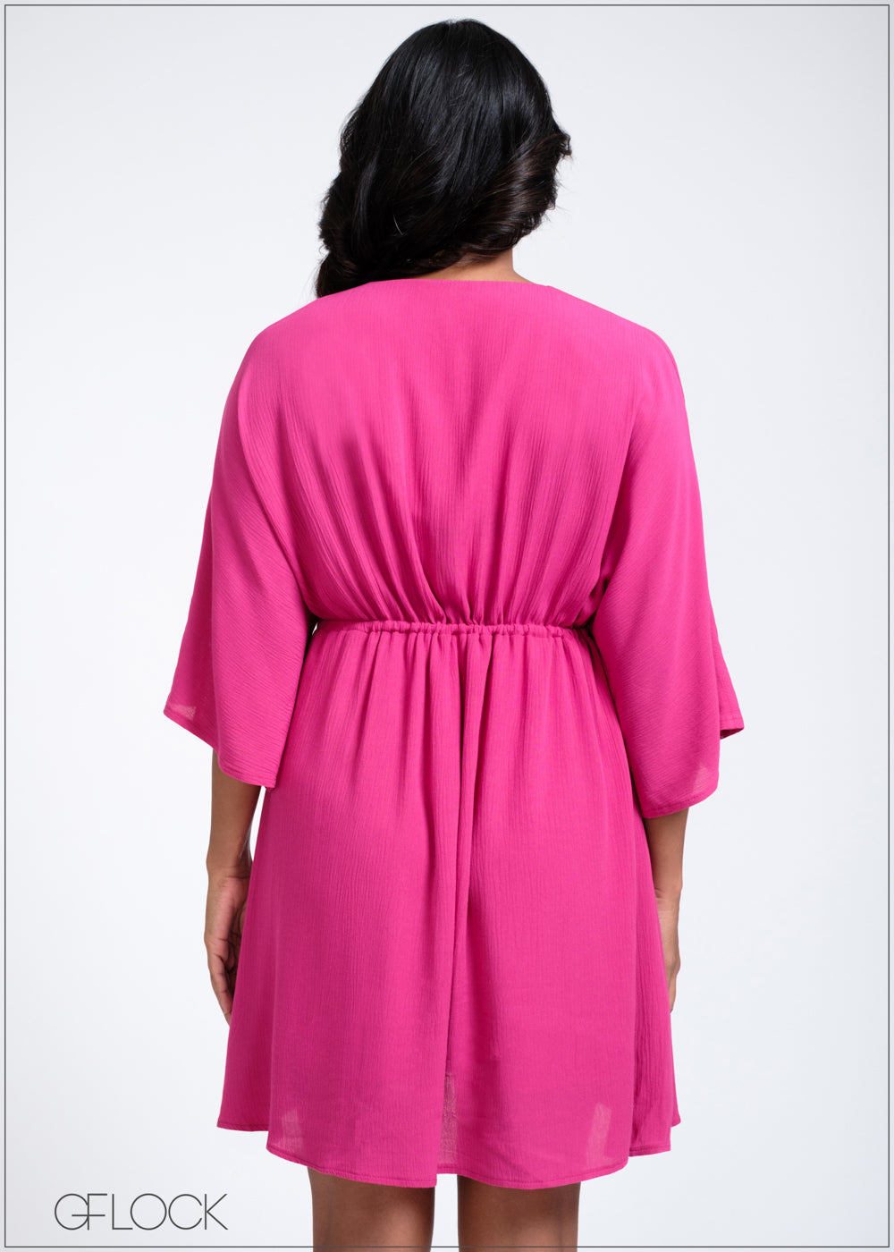 Embroidery Mini Dress - 260525