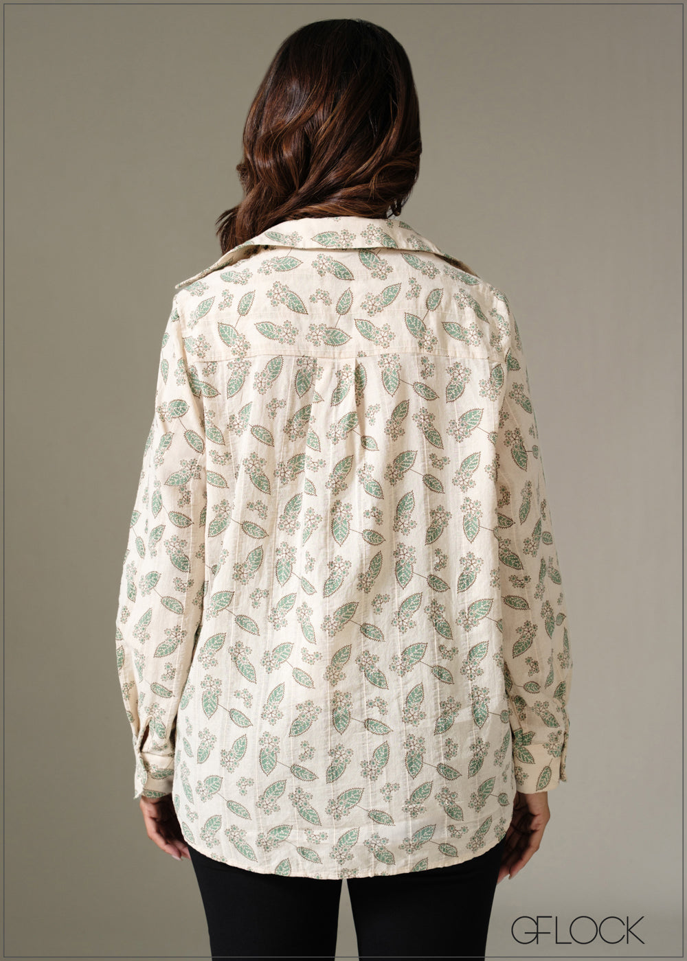 Printed Basic Shirt - 281225