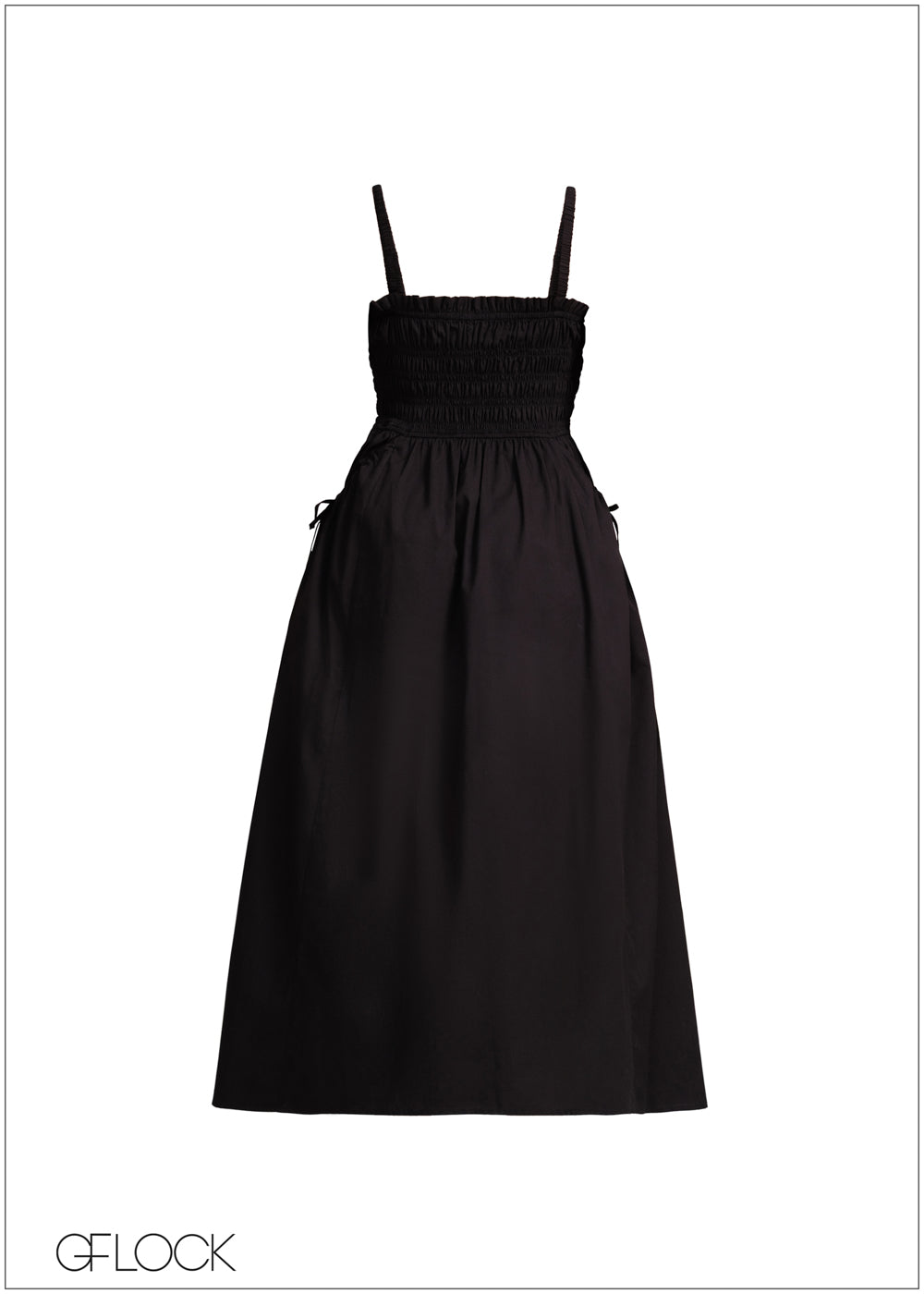 Embroidered Midi Dress - 231225