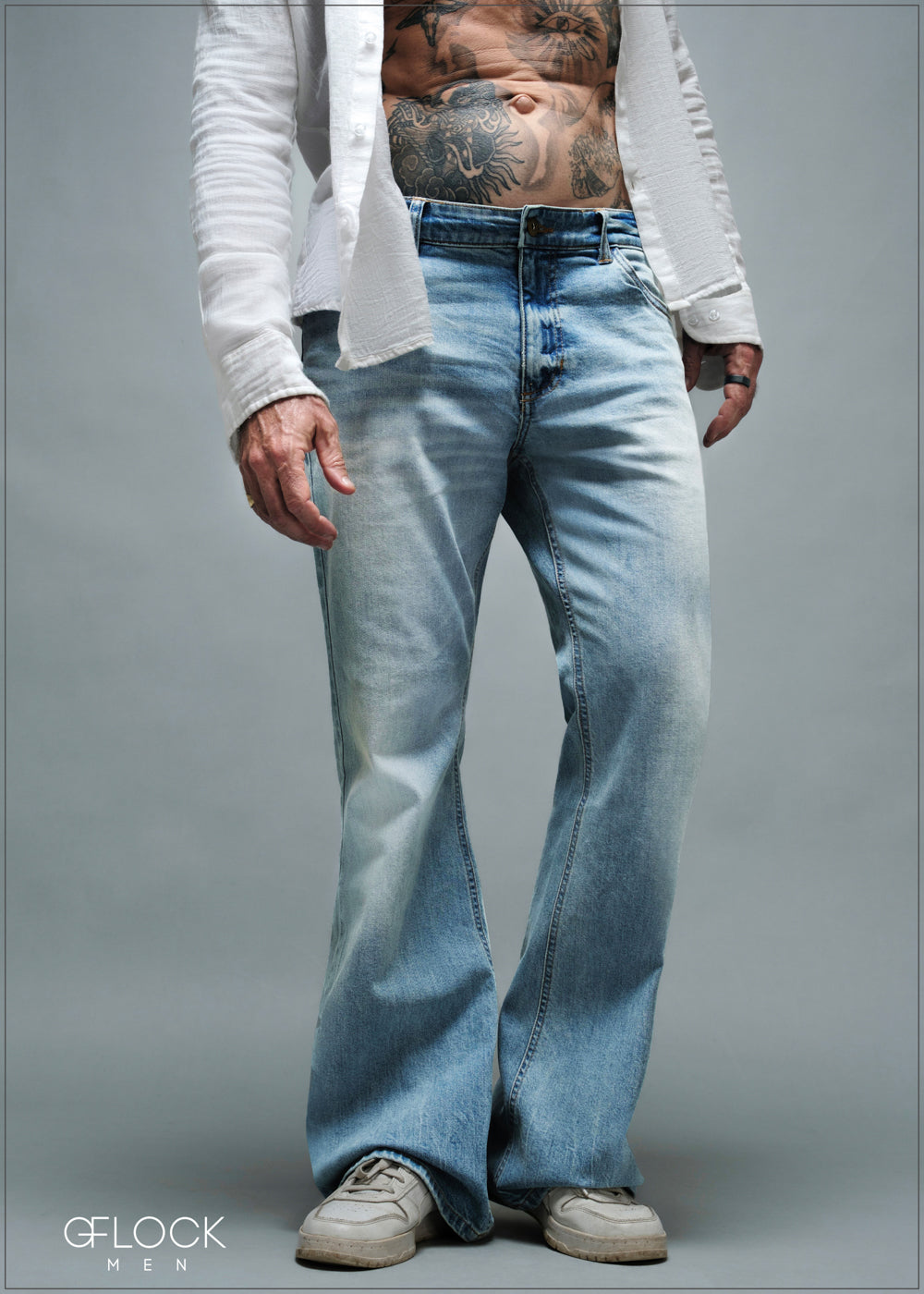 Men's Bootcut Jean - Long Length - 010925