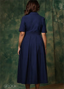 Pocket Detailed Dress - 171225