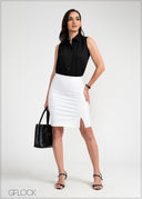 Sleeveless Shirt - 050925