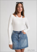 Double Ribbed Top - 170826