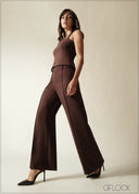 Mid Rise Straight Leg Pant - 190626