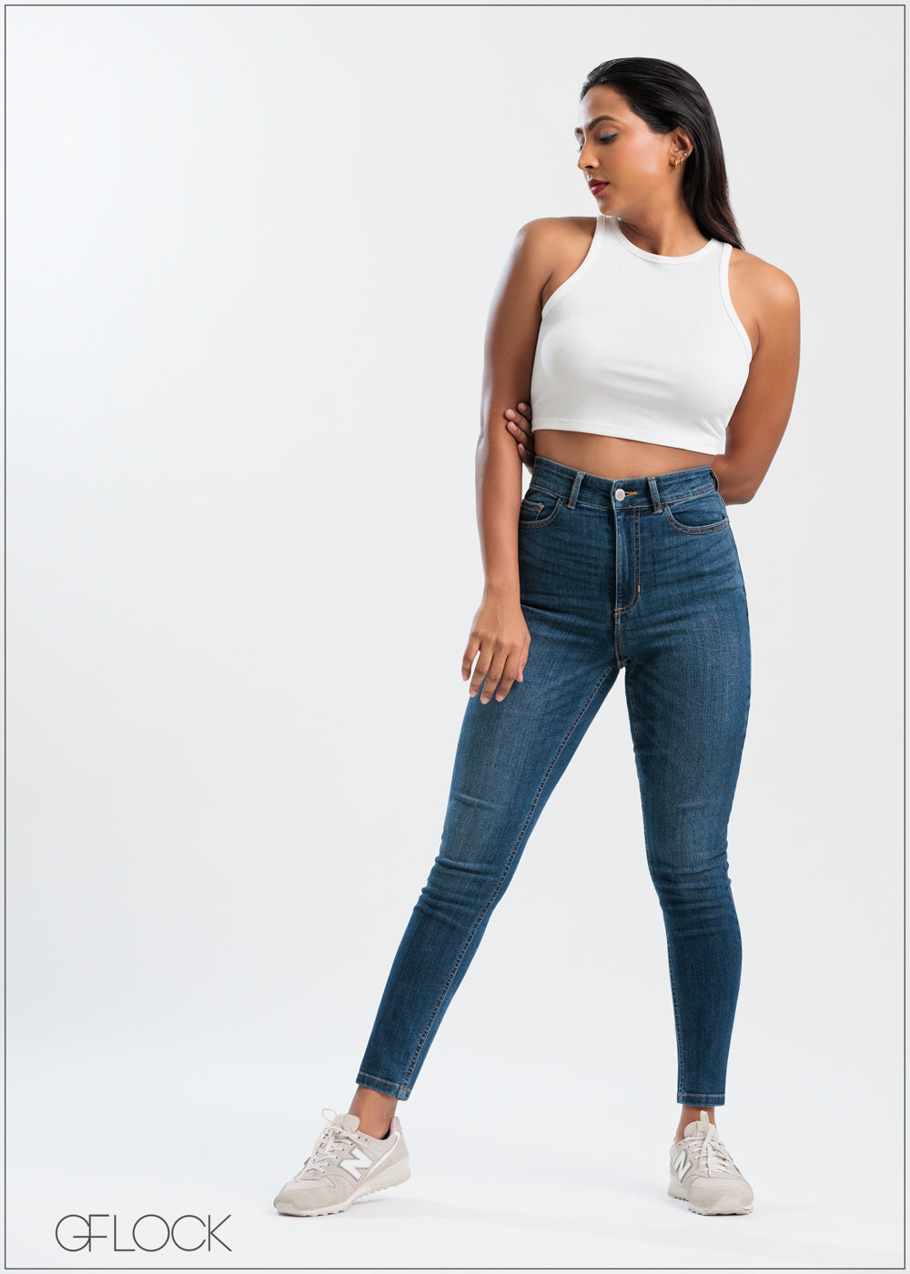 High Rise Skinny Jean - 250625