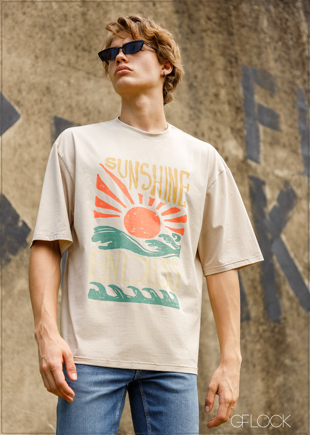 Printed Oversize T-Shirt ( Unisex ) - 211223 - 06