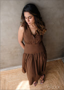 Waist Detail Dress - 131025