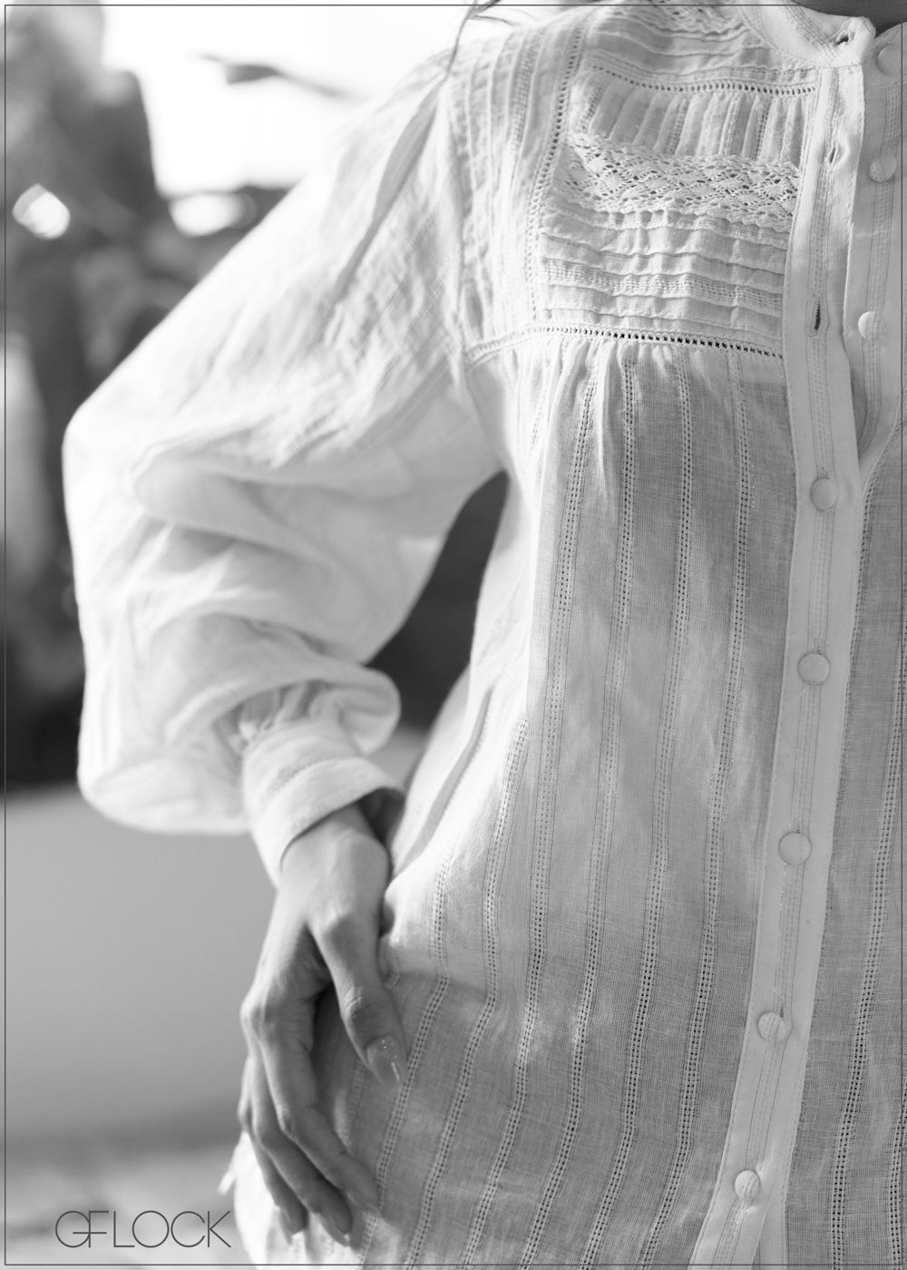 Full Sleeve Pleated Blouse - 290825