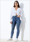 High Rise Skinny Jean - 140824