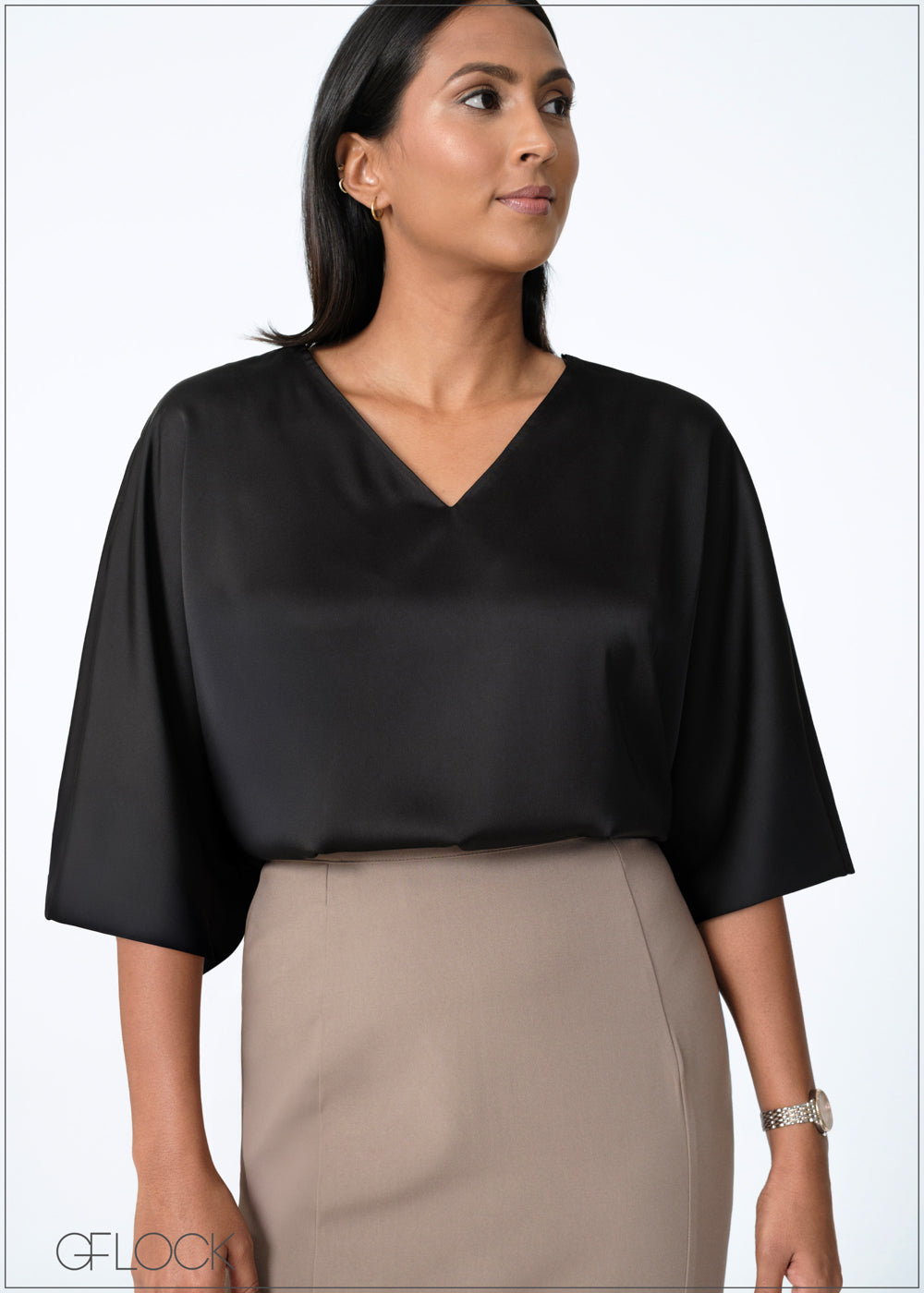 Basic Satin Top - 200625