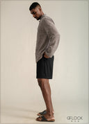 Turn-Up Hem Short - 081026
