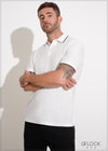 Jacquard Polo Shirt Tipping - 231024