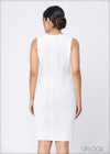 Sleeveless Basic Dress - 140623