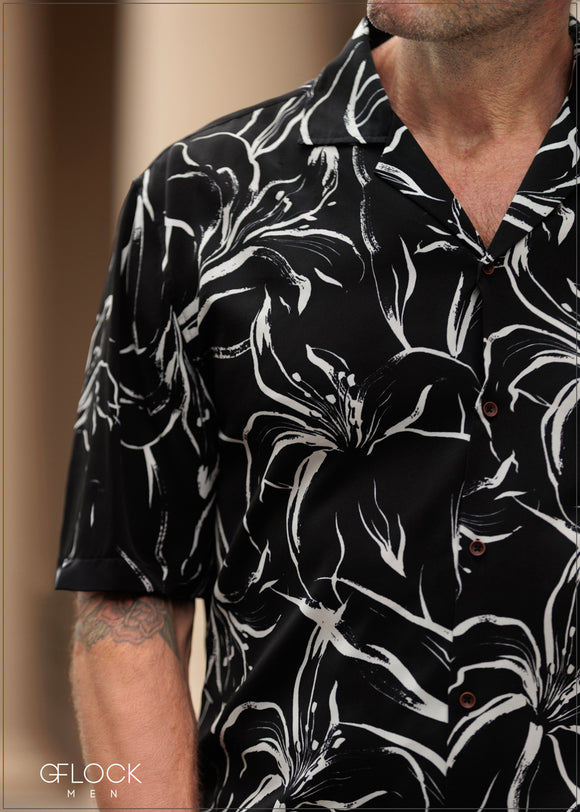 Oversize Revere Collar Shirt - 130825