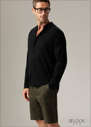 Creased-Effect Shirt - 191225M