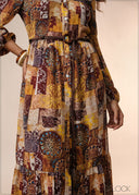 Wooden Bead Detail Belt - 040426