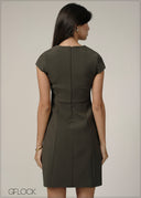 V-Neck Dress - 240726
