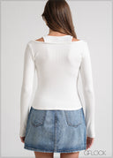 Double Ribbed Top - 170826