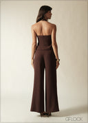 Mid Rise Straight Leg Pant - 190626