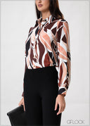 Puff Sleeved Shirt - 230926W